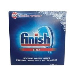 Finish Dishwasher Salt Box 4kg (Pack of 4) 3227616