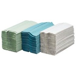 Maxima Green C-Fold Hand Towel 1-Ply Green 240x12 Pack of 2880 MAX5053