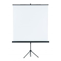 Tripod Projection Screen X-tra!Line Format 1:1 Screen Size 150 x 150 CM