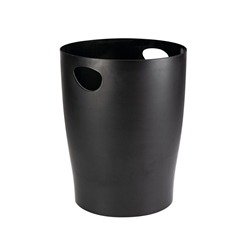 Contour Ergonomics Waste Paper Bin Black CE06113