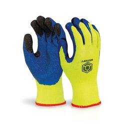 Beeswift Latex Thermo-Star Fully Dipped Gloves Saturn Yellow 10 BF3SY