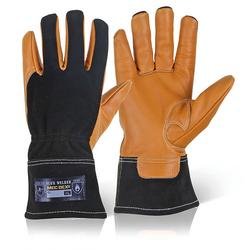 Mec DexFluxWelder Mechanics Gloves 1Pr Tan XL MECWD-711xL