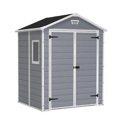 Keter Manor Shed 6x5ft Grey KET230255