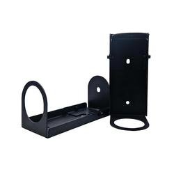 Soap2O Wall Mounted Brackets for 500ml Bottles Black (Pack of 2) S2OWB-BLK