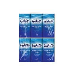 Cushies Ultra Soft Pocket Tissues x6 (Pack of 24) HOM6405