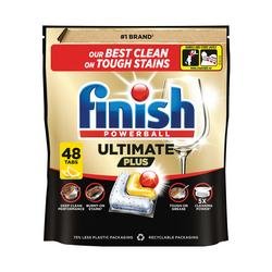Finish Ultimate Plus Dishwasher Tablets 48 Tablets Lemon (Pack of 6) GB-ADS