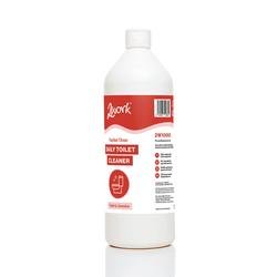 2Work Daily Toilet Cleaner Empty Bottle Can Hold 750ml Red 2W10665