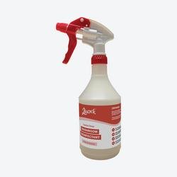 2Work Washroom Disinfectant Empty Trigger Spray Bottle Can Hold 750ml Red 2W10666