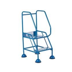5 Star UK Domed Feet Punched 2 Tread Steps Blue FS687549
