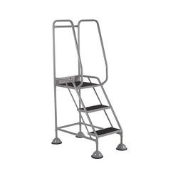5 Star UK Domed Feet Anti-Slip 3 Tread Steps Grey FS687749