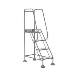 5 Star UK Domed Feet Punched 4 Tread Steps Grey FS687884