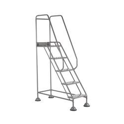 5 Star UK Domed Feet Punched 5 Tread Steps Grey FS687887