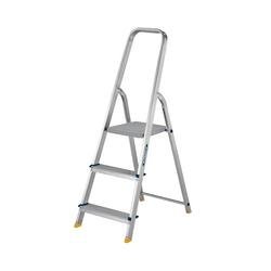 Werner 3 Tread Stepladder with High Handrail Aluminium 7400318L