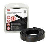 3M Black Reclosable Fastener, 25mm x 2.5 m