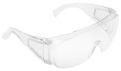 3M Visitor Safety Glasses, Impact Resistant, Anti-Scratch, Clear Polycarbonate Lens, Polycarbonate