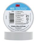 3M Temflex 165 White Vinyl Electrical Tape, 19mm x 20 m
