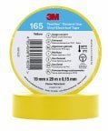 3M Temflex Yellow Vinyl Electrical Tape, 19mm x 20 m
