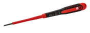 Bahco Slotted Screwdriver, 75 mm Blade VDE/1000V Approved, 178mm Overall