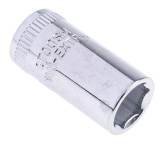 Bahco 1/4 in Drive 8 mm 6 Point Square, 24.7mm Overall Length