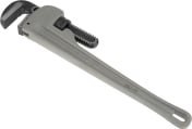 Bahco, 64 mm Jaw Capacity Pipe Wrench, 457mm Overall, Metal Handle