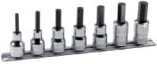 Bahco, Hex Screwdriver Bit Set, 7 Pieces