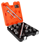 Bahco 17-Piece 3/4 in Standard Socket Set