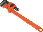 Bahco, 50 mm Jaw Capacity Pipe Wrench, 457mm Overall, Metal Handle