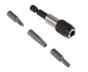 Bahco Slotted, Pozidriv, Torx, Phillips, Hex, Phillips, Pozidriv, Torx Screwdriver Bit Set, 31 Pieces