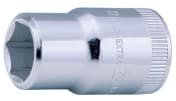 Bahco 1/2 in Drive 13 mm 6 Point Square, 38mm Overall Length