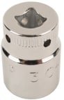 Bahco 1/4 in Drive 11 mm 6 Point Square, 24.7mm Overall Length