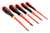 Bahco Phillips, Slotted Insulated, 5-Piece