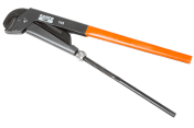 Bahco, 90 mm Jaw Capacity Pipe Wrench, 557mm Overall, Metal Handle