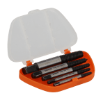 Bahco 5 piece Alloy Steel Screw Extractor Set