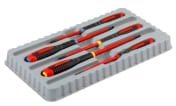 Bahco Pozidriv, Slotted Insulated, 5-Piece