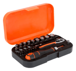 Bahco 34-Piece 1/4 in Standard Socket Set