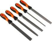 Bahco 200 mm, Second, Engineers File, Half Round Handle Included
