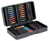 Bahco, Torx, Slotted, Pozidriv, Phillips, Hex Screwdriver Bit Set, 40 Pieces