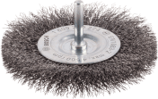 Bosch Steel Crimped Circular Brushes, 100 mm Diameter
