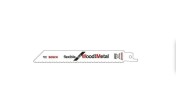 Bosch Reciprocating Saw Blade 5-Piece 225 mm, 24 Teeth Per Inch