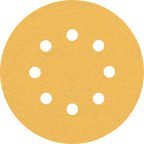 Bosch Abrasive Grains Sanding Pad Sanding, 125 mm, 100 microns Grit
