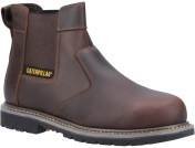 Caterpillar Powerplant Dealer Brown Steel Toe Capped Unisex Safety Boots 8, EU 42 EN ISO 0075/953/161/10/20/2680 EXT