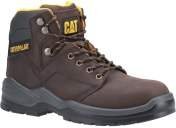 Caterpillar STRIVER Brown Steel Toe Capped Unisex Safety Boots 7, EU 41 EN ISO 2777/15190-01/E00-00