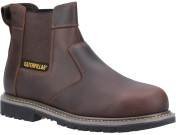 Caterpillar Powerplant Dealer Brown Steel Toe Capped Unisex Safety Boots 7, EU 41
