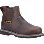 Caterpillar Powerplant Dealer Brown Steel Toe Capped Unisex Safety Boots 11, EU 45
