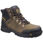 Caterpillar Framework Brown Steel Toe Capped Safety Boots 7, EU 40 EN ISO 20345:2011