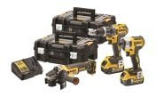 DeWALT DCK384P2T-QW 18V Cordless Power Tool Kit, Type C - EU