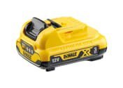 DeWALT DCB124-XJ 3 Ah 12V Rechargeable Power Tool Battery, For Use With 10.8 V XR Chargers, 10.8 V XR and 12 V XR Tools