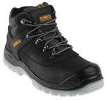 DeWALT Laser White, Black Stainless Steel Toe Capped Men's Safety Boots 9, EU 43 EN ISO 20345:2011, EN 345 SI-P