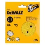 DeWALT Aluminium Oxide Abrasive Disc Abrasive Disc, 125 mm, 40 Grit