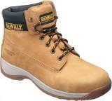DeWALT Apprentice Honey Steel Toe Capped Men's Safety Boots 12, EU 46 EN 345 SB, EN ISO 20345:2011